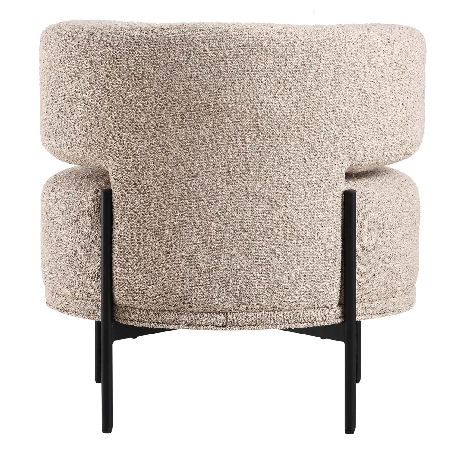 Penn Taupe Boucle Wing Back Accent Chair 12 Penn Taupe Boucle Wing Back Accent Chair - Image 10