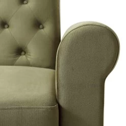 Hanney Chesterfield Chaise Sofabed In Moss Green Velvet -The Furniture Shop AYSF 012 MOSSGREEN VEL detail3