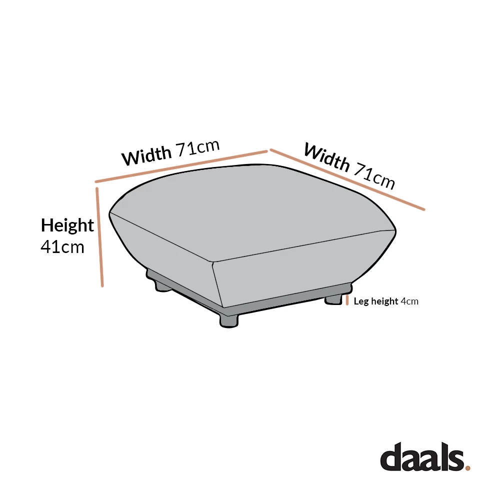 Gianni Pouffe, Mink Velvet 8 Gianni Pouffe, Mink Velvet - Image 6