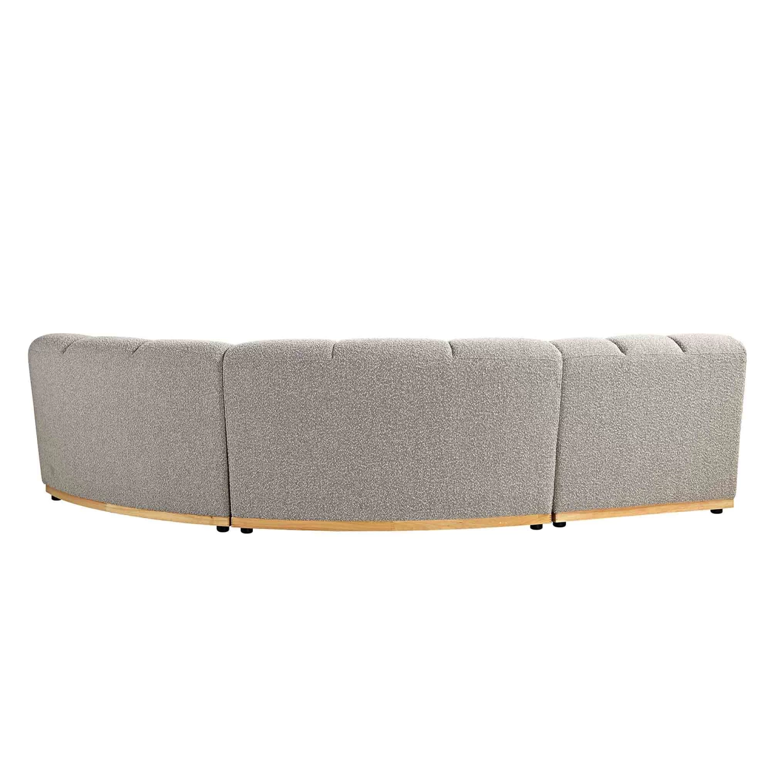 Granvia Taupe Boucle Modular Sofa, 3-Seater L-Shaped Sofa 6 Granvia Taupe Boucle Modular Sofa, 3-Seater L-Shaped Sofa - Image 4