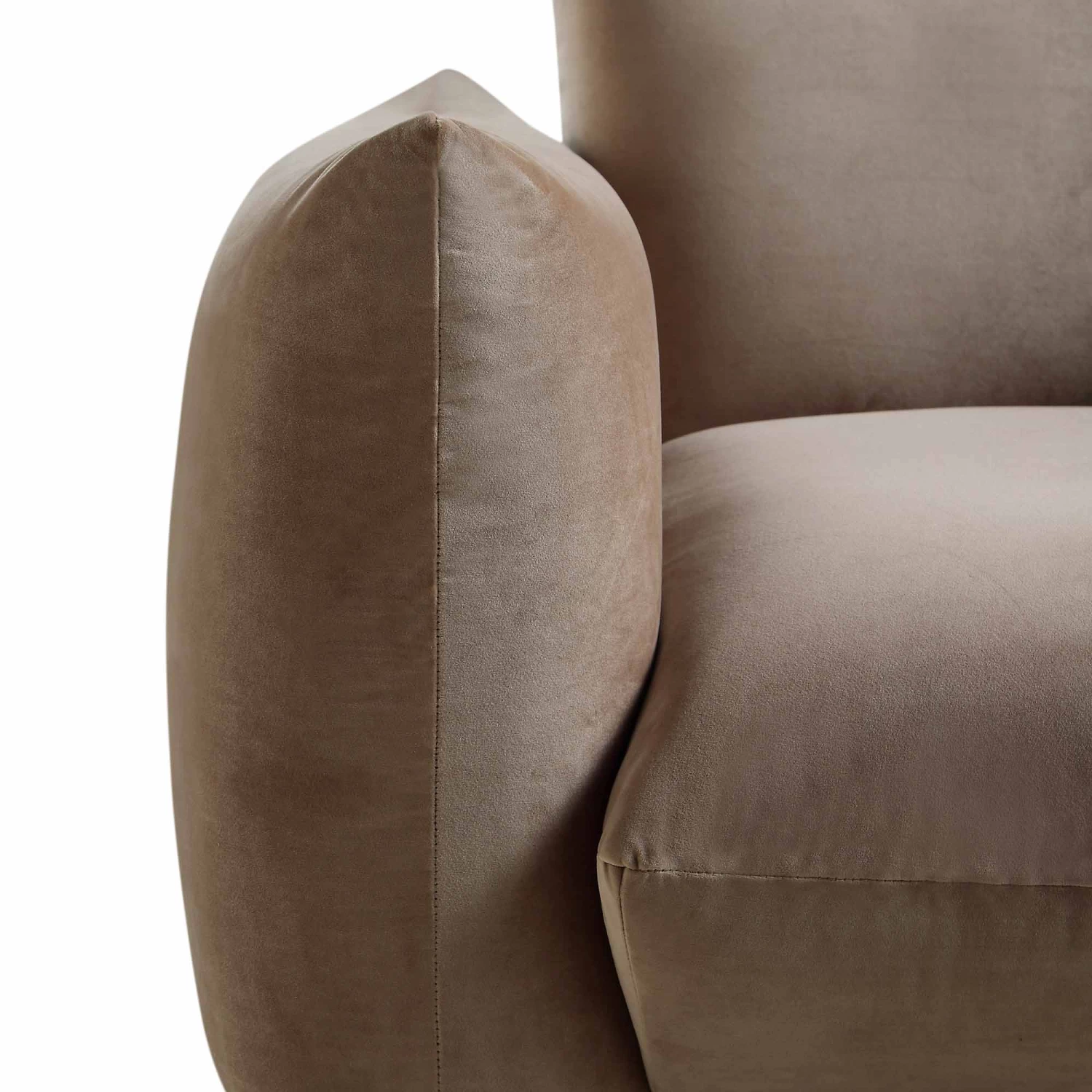 Gianni Armchair, Mink Velvet 13 Gianni Armchair, Mink Velvet - Image 11