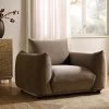 Gianni Armchair, Mink Velvet -The Furniture Shop BOSF 9678 TAUPE VEL 1ST main