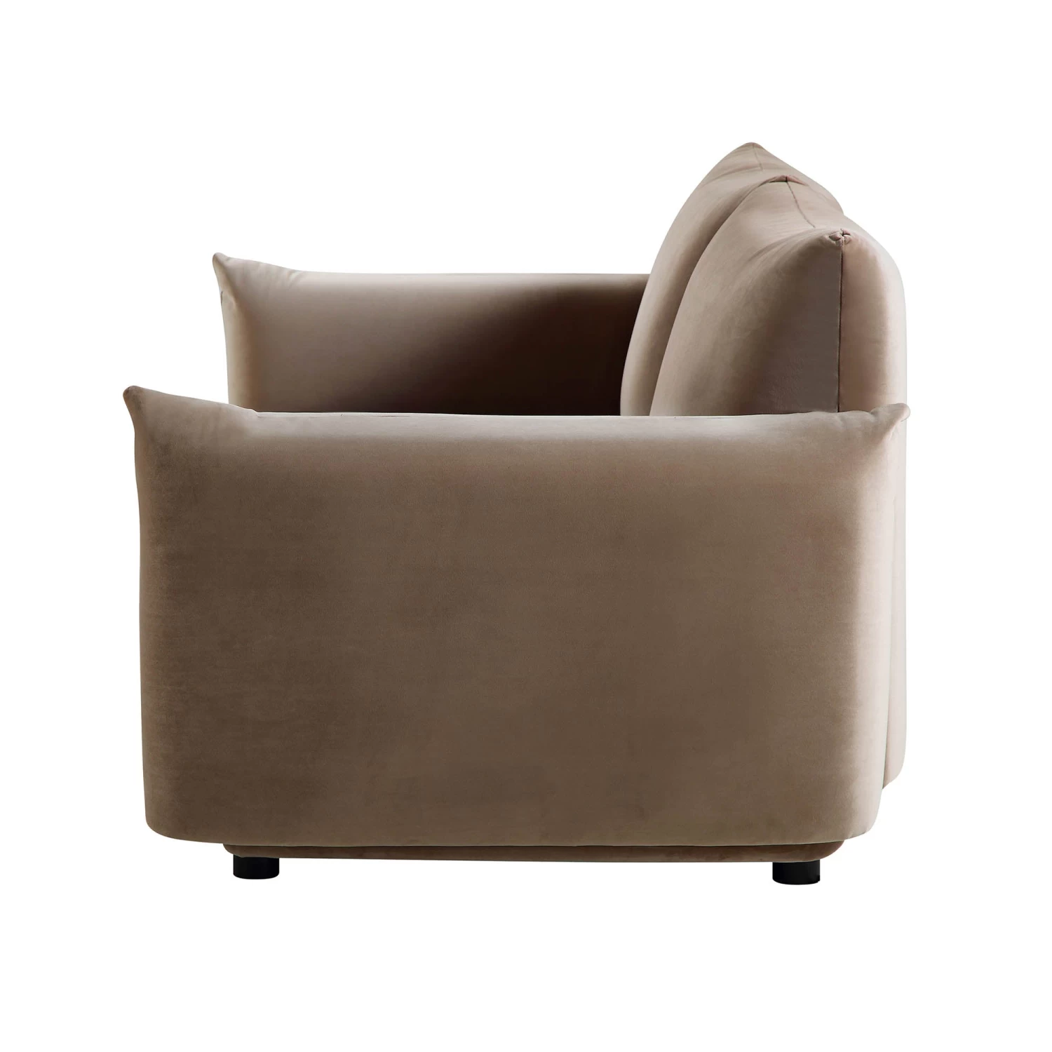 Gianni Two Seater Sofa, Mink Velvet 10 Gianni Two Seater Sofa, Mink Velvet - Image 8