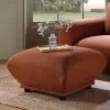 Gianni Pouffe, Terracotta Fabric 2 Gianni Pouffe, Terracotta Fabric -The Furniture Shop BOSF 9678 TERRA LIN STOOL main