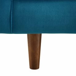 Henrietta Armchair, Teal Velvet -The Furniture Shop BOSF 9680 TEAL VEL 1ST detail5