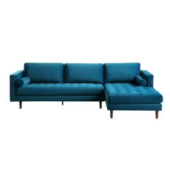 The Furniture Shop -The Furniture Shop BOSF 9680 TEAL VELRHF WB1