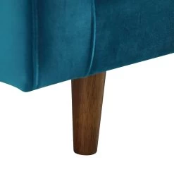 Henrietta Grand 4-Seater LHF Chaise End Sofa, Teal Velvet -The Furniture Shop BOSF 9680 TEAL VELRHF detail5 5524f0b7 5864 4d0a 94e3 fb5453fbd806