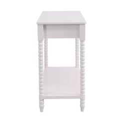 Aldwinke Beige Bobbin 2 Drawer Large Console Table 18 Aldwinke Beige Bobbin 2 Drawer Large Console Table -The Furniture Shop BSD 098 BEIGE WB4