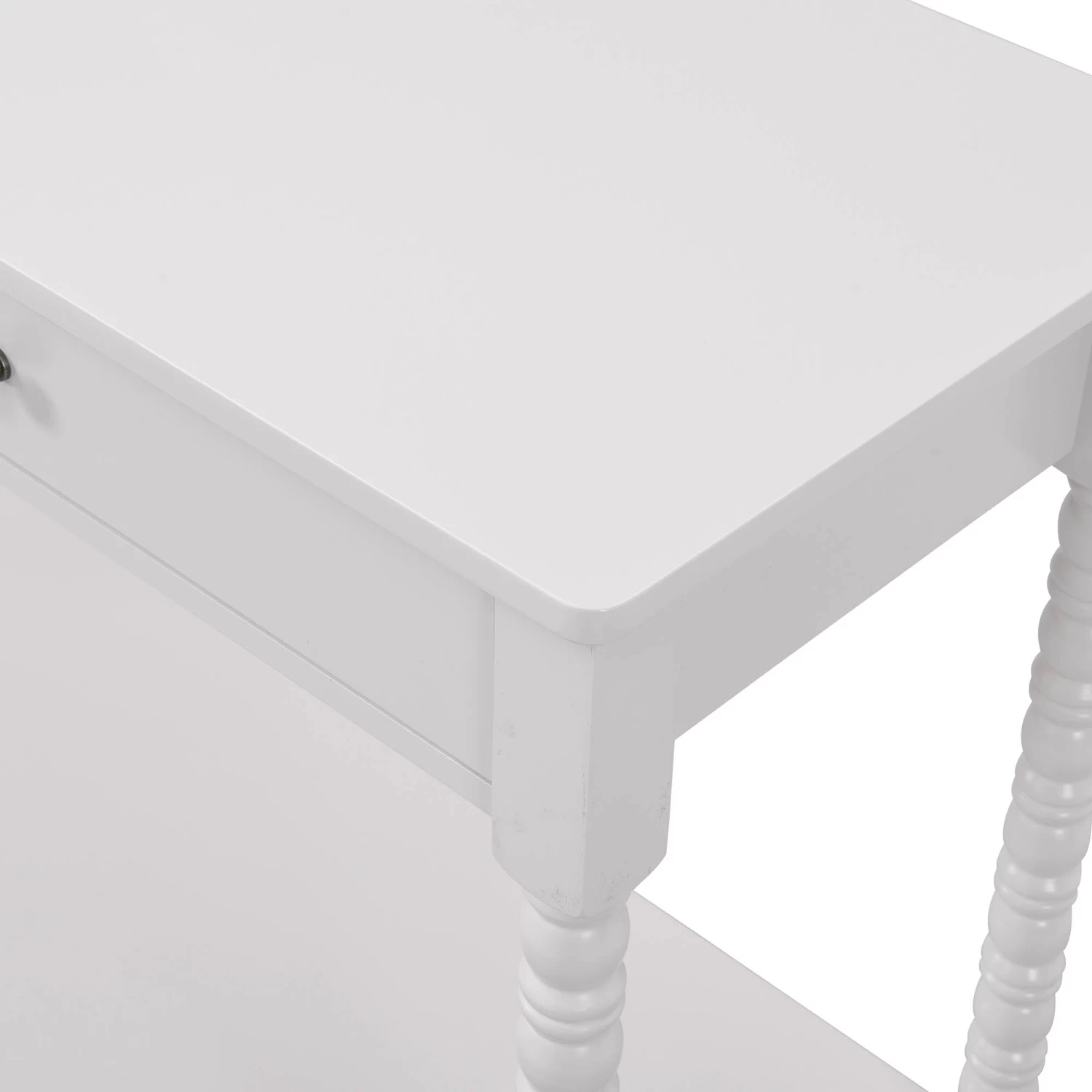 Aldwinke Beige Bobbin 2 Drawer Large Console Table 11 Aldwinke Beige Bobbin 2 Drawer Large Console Table - Image 9