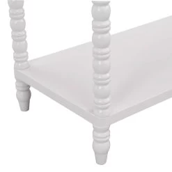 Aldwinke Beige Bobbin 2 Drawer Large Console Table 21 Aldwinke Beige Bobbin 2 Drawer Large Console Table -The Furniture Shop BSD 098 BEIGE detail3