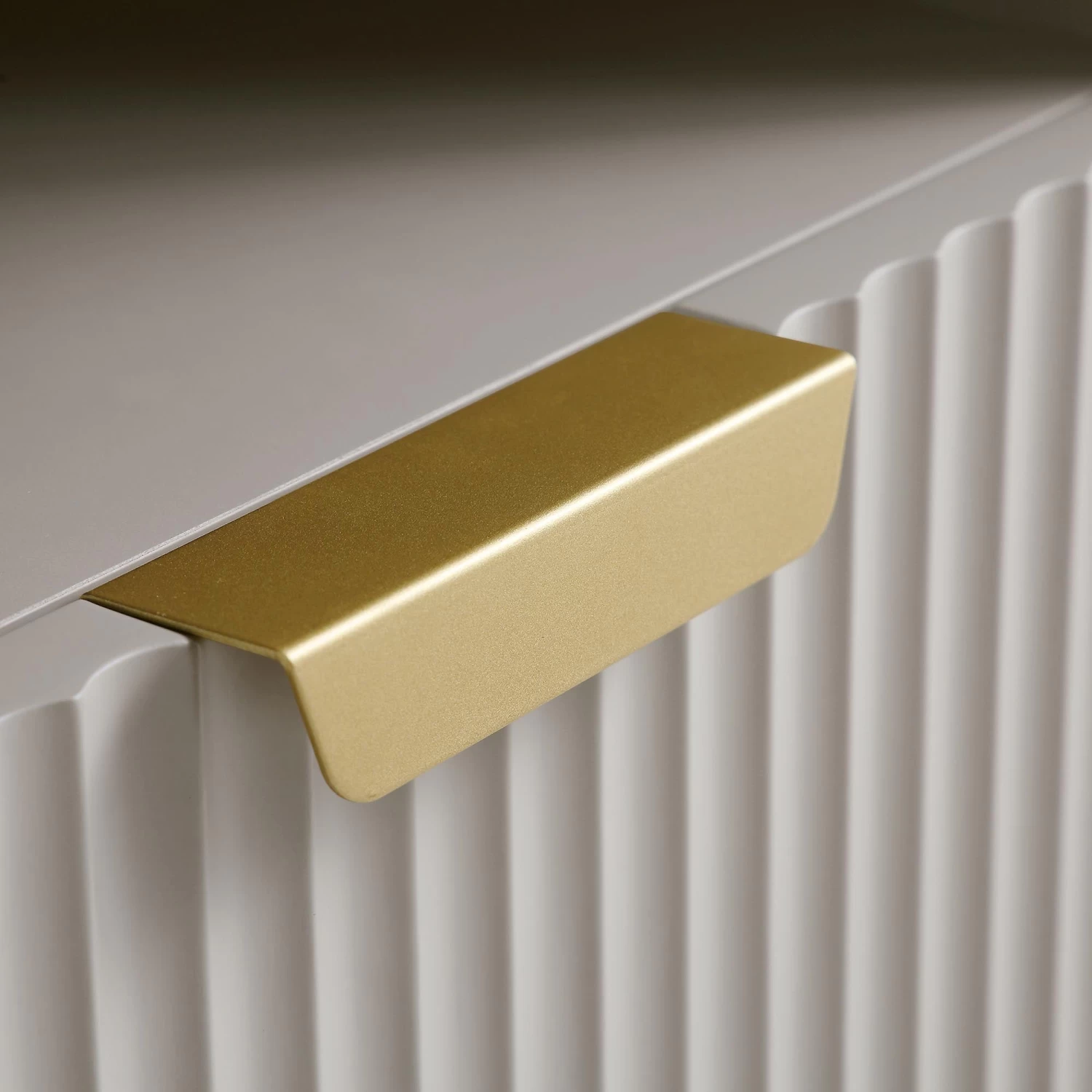 Richmond Ridged 120cm Wide TV Media Unit, Matte Taupe 13 Richmond Ridged 120cm Wide TV Media Unit, Matte Taupe - Image 12