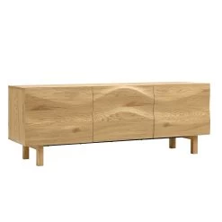 Moriko 3 Door TV Unit, 150 Cm -The Furniture Shop BSD 111 OAK WB2
