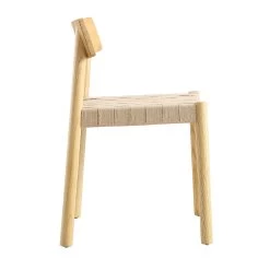 Ditton Set Of 2 Elm Wood And Jute Dining Chairs, Natural 18 Ditton Set Of 2 Elm Wood And Jute Dining Chairs, Natural -The Furniture Shop DCH 086 NAT 2P WB4