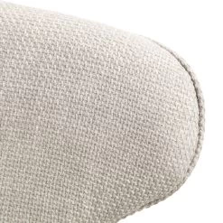 Langham Set Of 2 Oatmeal Woven Fabric Carver Dining Chairs With Fluted Back 27 Langham Set Of 2 Oatmeal Woven Fabric Carver Dining Chairs With Fluted Back -The Furniture Shop DCH 2143 TAUPE WOV 2P detail2