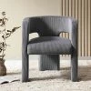 Greenwich Grey Corduroy Dining Chair -The Furniture Shop DCH 2159 GREY CORD scene1