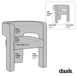 Greenwich Rust Velvet Dining Chair -The Furniture Shop DCH 2159 9cdc9449 3a2c 4e81 a0f8 87823ac6c0ff