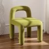 Libby Olive Green Velvet Dining Chair 2 Libby Olive Green Velvet Dining Chair -The Furniture Shop DCH 2160 OLIVE VEL main