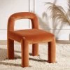 Libby Rust Velvet Dining Chair -The Furniture Shop DCH 2160 RUST VEL main