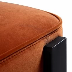 Ophelia Rust Velvet Dining Chair -The Furniture Shop DCH 2187 RUST VEL detail2