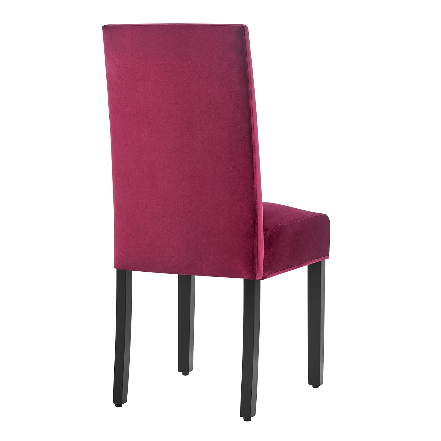 Maidwell Set Of 2 Crimson Red Velvet Dining Chairs 9 Maidwell Set Of 2 Crimson Red Velvet Dining Chairs - Image 7