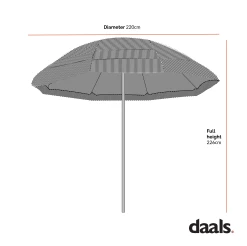 2.2M Thatch Patio Tiki Straw Parasol With Aluminium Tilt 16 2.2M Thatch Patio Tiki Straw Parasol With Aluminium Tilt -The Furniture Shop Dimensional Drawings APR 2023 TIKIPARASOL