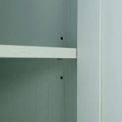 Frances Woven Rattan 1-Door Bathroom Cabinet, Mint -The Furniture Shop FT BAC 01 SAGE detail4