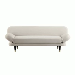 Solna 2-Seater Sofa Bed, Champagne Velvet -The Furniture Shop GCSF 2277 CHAMP VEL GIF1