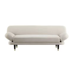 Solna 2-Seater Sofa Bed, Champagne Velvet -The Furniture Shop GCSF 2277 CHAMP VEL WB1