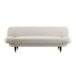 Solna 2-Seater Sofa Bed, Champagne Velvet -The Furniture Shop GCSF 2277 CHAMP VEL WB3
