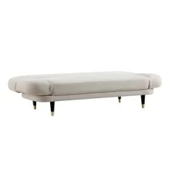 Solna 2-Seater Sofa Bed, Champagne Velvet -The Furniture Shop GCSF 2277 CHAMP VEL WB4