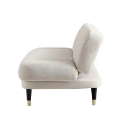 Solna 2-Seater Sofa Bed, Champagne Velvet -The Furniture Shop GCSF 2277 CHAMP VEL WB6