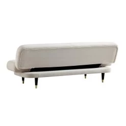 Solna 2-Seater Sofa Bed, Champagne Velvet -The Furniture Shop GCSF 2277 CHAMP VEL WB8