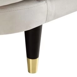 Solna 2-Seater Sofa Bed, Champagne Velvet -The Furniture Shop GCSF 2277 CHAMP VEL detail2