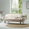 Solna 2-Seater Sofa Bed, Champagne Velvet -The Furniture Shop GCSF 2277 CHAMP VEL main