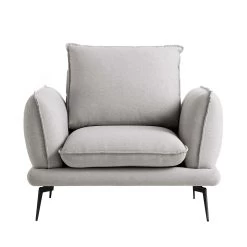 Obriel Grey Marl Fabric Armchair -The Furniture Shop GCSF 2299 GREY FAB 1ST WB1