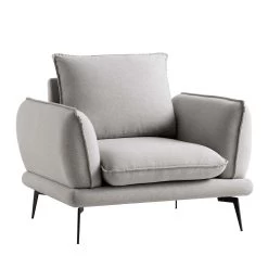 Obriel Grey Marl Fabric Armchair -The Furniture Shop GCSF 2299 GREY FAB 1ST WB2