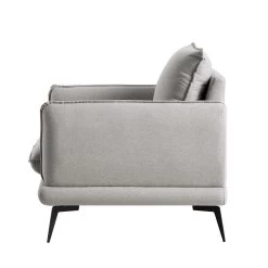 Obriel Grey Marl Fabric Armchair -The Furniture Shop GCSF 2299 GREY FAB 1ST WB4