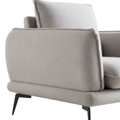 Obriel Grey Marl Fabric Armchair -The Furniture Shop GCSF 2299 GREY FAB 1ST detail1