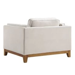 Dipley Champagne Velvet Sofa, 1-Seater -The Furniture Shop GCSF 2339 CHAMP VEL 1ST WB6