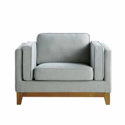 Dipley Sage Fabric Sofa, 1-Seater 18 Dipley Sage Fabric Sofa, 1-Seater -The Furniture Shop GCSF 2339 SAGE WOV 1ST WB1