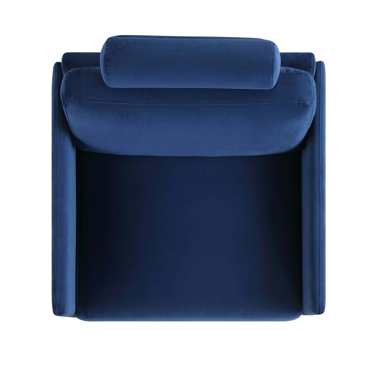 Timber Navy Blue Velvet Armchair 10 Timber Navy Blue Velvet Armchair - Image 8
