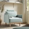 Timber Sage Green Fabric Armchair -The Furniture Shop GCSF 2348 SAGE FAB 1ST main
