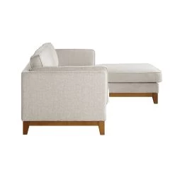 Dipley Oatmeal Woven Fabric Sofa, Grande Chaise Sofa Right Hand 18 Dipley Oatmeal Woven Fabric Sofa, Grande Chaise Sofa Right Hand -The Furniture Shop GCSF 2398 OAT WOV RIGHT WB5