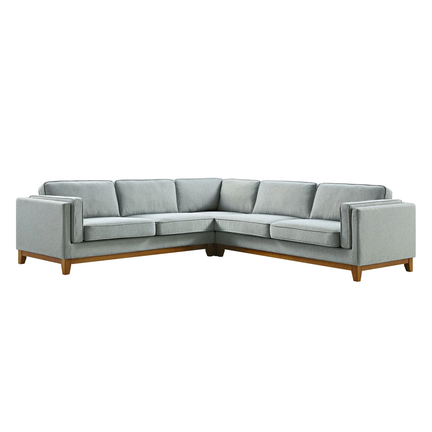 Dipley Sage Woven Fabric Grande Corner Sofa 10 Dipley Sage Woven Fabric Grande Corner Sofa - Image 8