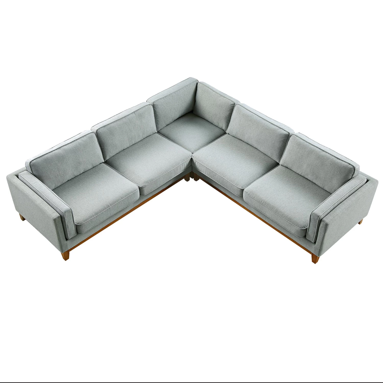 Dipley Sage Woven Fabric Grande Corner Sofa 8 Dipley Sage Woven Fabric Grande Corner Sofa - Image 6