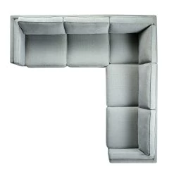 Dipley Sage Woven Fabric Grande Corner Sofa 26 Dipley Sage Woven Fabric Grande Corner Sofa -The Furniture Shop GCSF 2399 SAGE WOV LARGECORNER WB4