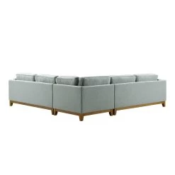 Dipley Sage Woven Fabric Grande Corner Sofa 27 Dipley Sage Woven Fabric Grande Corner Sofa -The Furniture Shop GCSF 2399 SAGE WOV LARGECORNER WB5