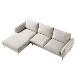 Obriel Oatmeal Fabric Sofa, Grande Chaise Sofa Left Hand -The Furniture Shop GCSF 2400 OAT FAB LEFT WB3