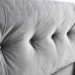 Hadley Grey Velvet Ottoman Storage Bed 20 Hadley Grey Velvet Ottoman Storage Bed -The Furniture Shop JAH 010 GREYVEL detail2