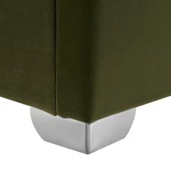 Hadley Moss Green Velvet Ottoman Storage Bed -The Furniture Shop JAH 010 MOSS VEL detail4